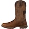 Durango Men's Western Boot, 7.5 M, Leather, 12 in H, Acorn DDB0314 - alternate 4